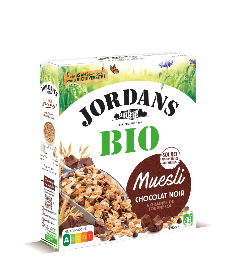 Muesli Bio Chocolat Noir • Jordans